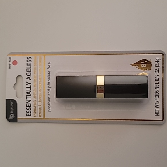 b-pure Essentially Ageless Hydrating Lipstick Infused with Serum, Blush Rose - Picture 1 of 6